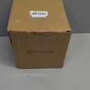 6.8" Large Ceramic Kitchen Utensil Holder - Utensil Holder for Kitchen Counter, Modern Farmhouse Style Holder for Spoons, Spatulas & Cooking Tools (White)