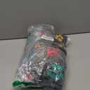 Luciphia 1 Pack 3 Blankets Fluffy Premium Fleece Pet Blanket Flannel Paw Bone Printed Throw for Dog Cat(Small 23"x16", Grey)