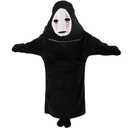 juju No Face Pajama (XL) Black