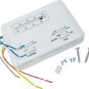 7330G3351 Thermostat Single Stage Heat and Cool Control Unit 12 VDC Replacement for 69-1248 Cole-Man RV Air Conditioners Mach and Roughneck Series Efficient Temperature Regulation White