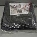 PURRUGS Dirt Trapping Door Mat 24" x 35.5", Non-Slip Machine Washable Entryway Rug, Dog Doormat, Indoor Front Door Mat, Super Absorbent Entry Rug for Muddy Shoes & Paws, Charcoal