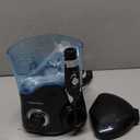 TUREWELL Water Dental Flosser for Teeth/Braces, Water Teeth Cleaner 8 Jet Tips and 10 Pressure Levels, 600ML Large Water Tank Oral Irrigator for Family(Black)