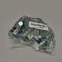 QCAA Sliding Window Security Lock with Vinyl Lining, Child Proof Lock, Aluminum, Silver, 12 Pack, Made in Taiwan