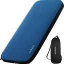 Acacia 4" Thick Self Inflating Sleeping Pad with Foam, Innovative Y-Shaped Telescopic Structure, Ultraportable Camping Air Mattress with Pump Sack, Easy Roll Up Sleep Bed for Travel Tent Car, Single