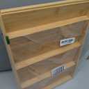 SpaceAid Bamboo Spice Drawer Organizer, (Need 3" Deep Drawer) Expandable 4 Tier Spices Rack for Cabinet, Kitchen Seasoning Storage Insert (Jars Not Included, From 12" to 23" Wide) (Natural)