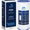 CC100 & CCRP100 Pool Filter Cartridge, Compatible With Pentair Clean & Clear 100 In Model 160316 & EC-160316, 160354 & EC-160354, Replacement for Pentair R173215, Pleatco PAP100, 1 Pack