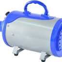 SHELANDY Groomer Partner Pet Hair Force Dryer Dog Grooming Blower with Heater (Blue)