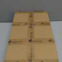 StrongTek Ergonomic Wood Foot Rest for Enhanced Circulation & Comfort, 350lbs Capacity, Rocker Balance Board for Standing Desks, Non-Slip, No Assembly, 18" Wide - Ideal for Office/Home