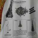 6Ft Pre-lit Christmas Tree - Fully Decorated Pull-Up Christmas Tree with Remote, 200 LED Lights, Ornaments, Red&Gold Ribbon, Bows, Easy Assemble Collapsible Xmas Trees Holiday Party Decor