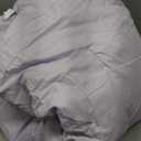 Cmfshape Lavender Pinch Pleat Comforter Set King Size-7 Pieces Bedding Comforter Bed in A Bag-Lightweight Microfiber Bedding Set with Comforter,Fitted Sheet,Flat Sheet and Pillow Shams-104 x90