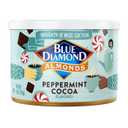 Blue Diamond Almonds, Peppermint Cocoa Holiday Snack Nuts, 6 Oz(Pack of 1),Resealable Can (EXP 05/06/26)