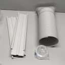 Portable Air conditioner Window Kit, Adjustable Vertical/Horizontal Sliding Window Kit Plate for Unit, AC Window Vent Seal Suitable for 5.9 AC Exhaust Hose