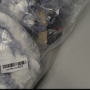 Westinghouse Electric Blanket Full Size, Super Cozy Luxury Faux Fur & Sherpa Heated Blanket with 10 Heating Levels & 112 Hours Auto Off, Fast Heating Blanket, Machine Washable, 80x 84 Inch Blue Gray