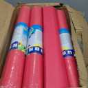 Funtery 24 Pcs 3 mm Thick Yoga Mat Bulk, 68.11" x 24.02" Exercise Workout Mat Non Slip Fitness Yoga Pad for Women Kids Gym Pilates Home Schools, Non Toxic Sturdy and Easy to Clean (Rose)