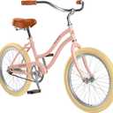 Retrospec Chatham Kids' Beach Cruiser Bike Childrens Bicycle for 6-8 and 8-11 Year Old Girls and Boys with Coaster Brake, Adjustable Seat and Handlebars