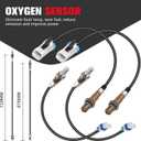 O2 Sensor Upstream and Downstream 234-4668 213-4229, Oxygen Sensor Set of 4 for Chevy Silverado Suburban Tahoe, for GMC Sierra Yukon, for Cadillac Escalade 5.3L 6.0L