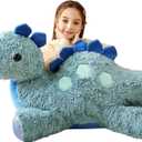 Giant Stegosaurus Stuffed Animal Plush Soft Toy,30" Large Dinosaur Toys Jumbo Cute Big Size Huge Plushy Fat Plushie,Birthday Gifts for Kid
