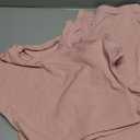 EDITCOZY Women 2 Piece Outfits Sexy Tie Front Crop Top Wide Leg Pants Sets Casual Summer Ribbed Two Piece Set (Small, Pink)