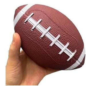 Toy Football 1PCS 6 inch Small Mini Ball for Kid Toddler Soft Rubber Come with Random Color Pump Needle Boys Girls Gift Party Decor
