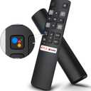 Voice Replacement for TCL-Android-TV-Remote,New Upgraded RC802V for TCL Smart TVs with Google Voice Function (black)