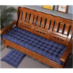 LIWENS 8cm Thick Bench Seat Cushion 2/3 Seater, Outdoor Indoor Rectangle Garden Bench Cushions Pads for Patio/Chaise/Swing/Bench/Indoor(#7,55x190cm/21.6x74.8in) 2 Pack