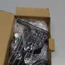 3PCS Snowman Shape Solar Christmas Lights Decorations, Solar Landscape Pathway Stakes Lights, Outdoor Christmas Lights Decor for Garden, Yard, Porch (Color Hat- Warm White)