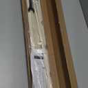 LazBlinds No Tools No Drill 1" Vinyl Mini Blinds, Cordless Blinds for Windows, Light Filtering Horizontal Window Blinds & Shades, 28" W x 64" H, Cream