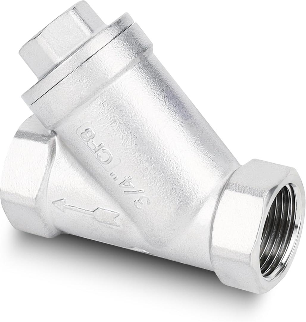 Industrial Plumbing Y Strainers 3/4"