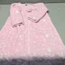 Hudson Baby Unisex Baby Plush Sleeping Bag, Sack, Blanket (18-24 Months, Long-sleeve Night Sky)