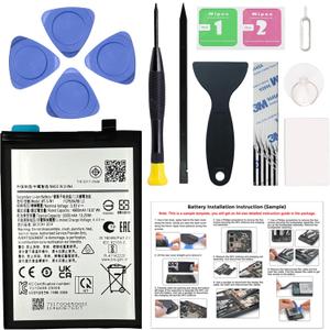 MAXSHARKS New Upgraded Battery for Galaxy A14 5G, WT-S-W1 Replacement Battery Compatible with Samsung Galaxy A14 5G, with Repair Tools & Instruction