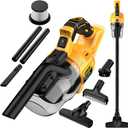Cordless Vacuum Cleaner for Dewalt 20V Battery, 5 in 1 Portable Handheld Vacuum Cleaner ｗith Washable HEPA Filter for Home, Car, Floor, Carpet, Pet Hair (Tool Only, Battery Not Included)