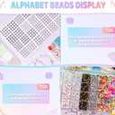 Goldwise Friendship Bracelet Kit, 16000 pcs with Seed Beads (2/3/4mm), Clay Beads, 7 Styles Letter Beads (A-Z), Variety of Charms, DIY Jewelry Making Crafts