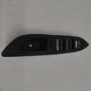 Osompar Door Window Switch Bezel Trim Black Compatible with 2007-2010 Toyota Yaris 4Door Sedan Window Control Cover Panel Armrest Base Panel Front Left Driver Side