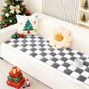 Couch Covers for Dogs, Washable Sofa Couch Cover for Pet, Couchs Covers for Cushion Sofa Pet Friendly, Non Slip Sofa Cover (27.6''*82.7''/70 x 210cm) Thickened Version (Plaid Gray)