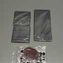 3PCS Water Absorbing Stone Tray, DryingNeat Diatomite Stone Sink Tray, Instant Dry Sink Coasters, Kitchen Sponge Hand Soap Holder, Countertop Fast Drying Counter Trays,8 * 4inch and 4 * 4inch (1pcs 2110cm + 2pcs 1010cm Dark Gray Stripe)