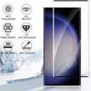 [2+2 Pack] Galaxy S23 Ultra Screen Protector and Camera Lens Protector, 9H Hardness, HD Clear, Full Coverage, Case Friendly, Easy Installation, Bubble Free, For Samsung Galaxy S23 Ultra -6.8 Inch