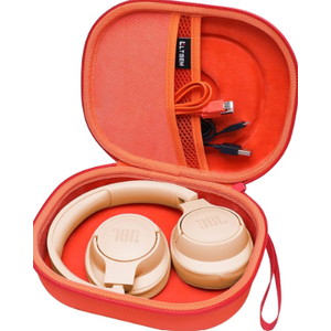 LTGEM Case Compatible with JBL Tune 510BT 520BT 500BT 570BT 660NC 710BT 720BT 770NC & Live 460NC 660NC 670NC 770NC 760NC Headphones, Orange