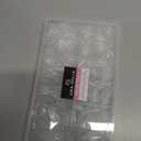 UNA GELLA Almond Gel Nail Tips, 504PCS Pre Etched Clear Fake Nails Tips Medium Almond Shape - 12 Sizes Full Cover Soft Acrylic Press On Nail Extensions No C Curve Gift for Diy at Home