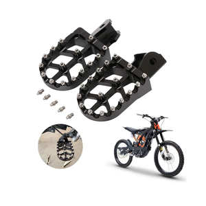 CHANGCHENG Dirt Bike Foot Pegs Motorcycle Footpegs Foot Pedals Rests CNC for Sur Ron Light Bee S/X Segway X260 X160 Talaria Sting MX3 MX4 Talaria XXX