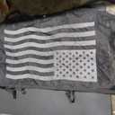 Jeep Wrangler JLU 4-Door (2018–2026) Mesh Sun Shade Top – Full Coverage, US Flag