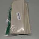 DIMJ Drawer Organizers Clothes, Set of 6 Dresser Organizer Bins, Fabric Closet Organizers and Storage, Shallow Drawer Dividers for Nursery, Clothing, Baby Clothes, Socks, Underwears, Tie (Beige)