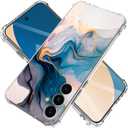 CLATUK for Samsung Galaxy A36 Case 5G 6.64", [10FT Military Grade Drop Test] Marble Planet Soft Slim TPU Protective Shockproof Phone Case Cover (Sunshine Beach)