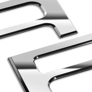 EyeCatcher Tailgate Insert Letters Compatible with 2014-2021 Tundra (Chrome)