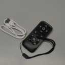 Wireless Camera Remote Control for iPhone, Control Phone Camera Shutter and Zoom, Control Scrolling Remote for Tiktok Videos, Page Turner for Kindle App, for iOS, Android, iPad (Black)