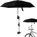 Universal 180 Adjustable Chair Umbrella with Clamp, Umbrella Holder for Stroller, Hole Diameter 0.8-1.3cm Umbrella Clamp Bike Umbrella Stretch Mount Stand Holder for Beach Chair