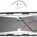 Velvac 709309 Door Mirror Glass Heated Glass W/Bezel