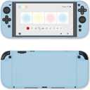 GeekShare Hard Case Compatible with Switch 2 (2025), Anti-Scratch Protective Cover for Switch Console and Grip Joy Controller, Blue