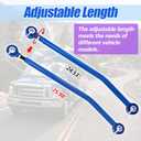 SS400 Adjustable Rear Trac Bar Replacement for Ford F53 1989-1998 V8 and 1998-2020 V10 with 16K-18K GVWR,SS400 Rear Track Bar.