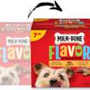 Milk-Bone Flavor Snacks Small Dog Biscuits, Flavored Crunchy Dog Treats, 7 Pound Box (EXP 01/01/32)