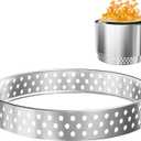 Fire Pit Stand for Solo Stove Yukon, Stainless Steel Fireplace Base Accessories for Solo Stove Yukon 2.0 & 1.0, 27 Inch Outside Camping Firepit Stand